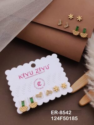 ER-8542 Anti-Tarnish Stainless Steel Earrings