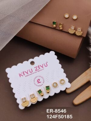 ER-8546 Anti-Tarnish Stainless Steel Earrings