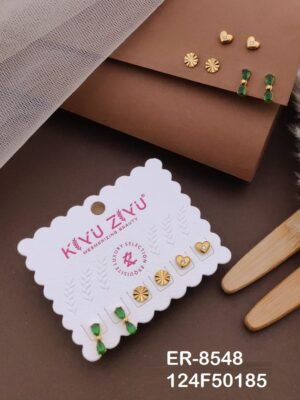 ER-8548 Anti-Tarnish Stainless Steel Earrings