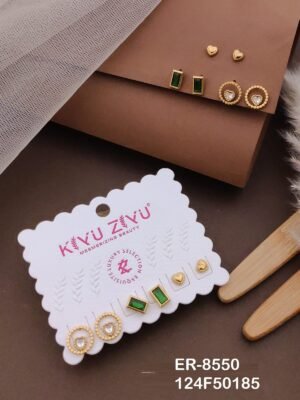 ER-8550 Anti-Tarnish Stainless Steel Earrings