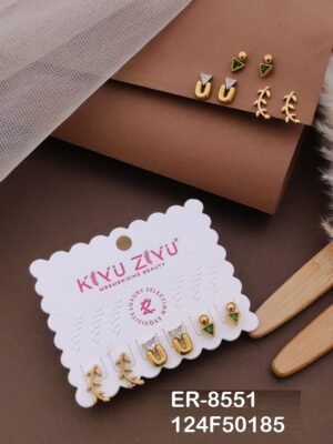 ER-8551 Anti-Tarnish Stainless Steel Earrings