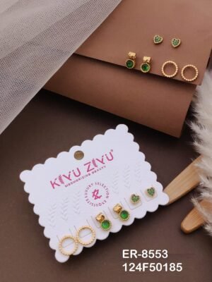 ER-8553 Anti-Tarnish Stainless Steel Earrings