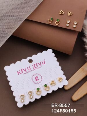 ER-8557 Anti-Tarnish Stainless Steel Earrings