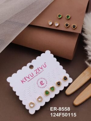 ER-8558 Anti-Tarnish Stainless Steel Earrings