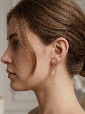 ER-8620 Anti-Tarnish Stainless Steel Earrings