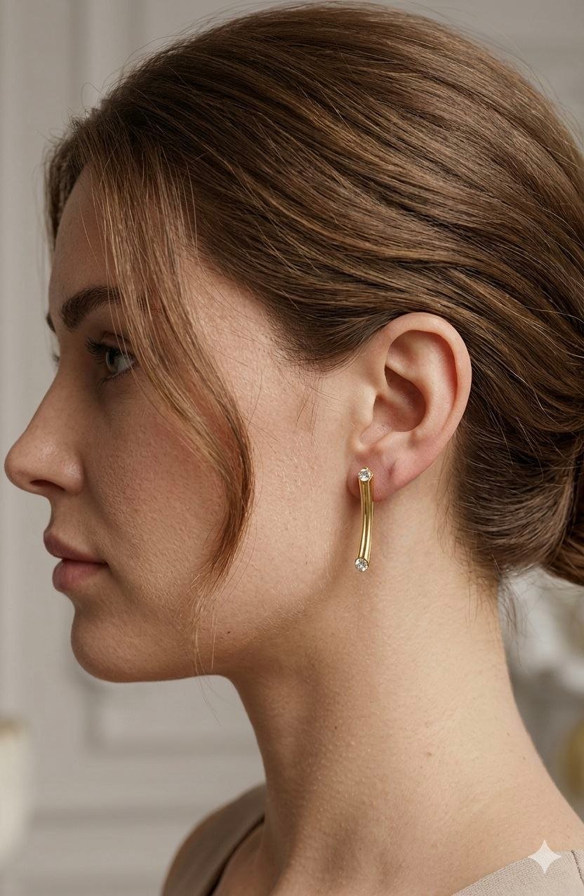 ER-8620 Anti-Tarnish Stainless Steel Earrings