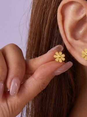 ER-8621 Anti-Tarnish Stainless Steel Earrings