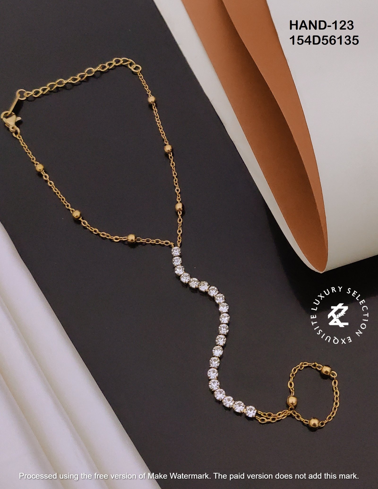 HAND-123 Anti-Tarnish Stainless Steel Hand Chain Hand Chain