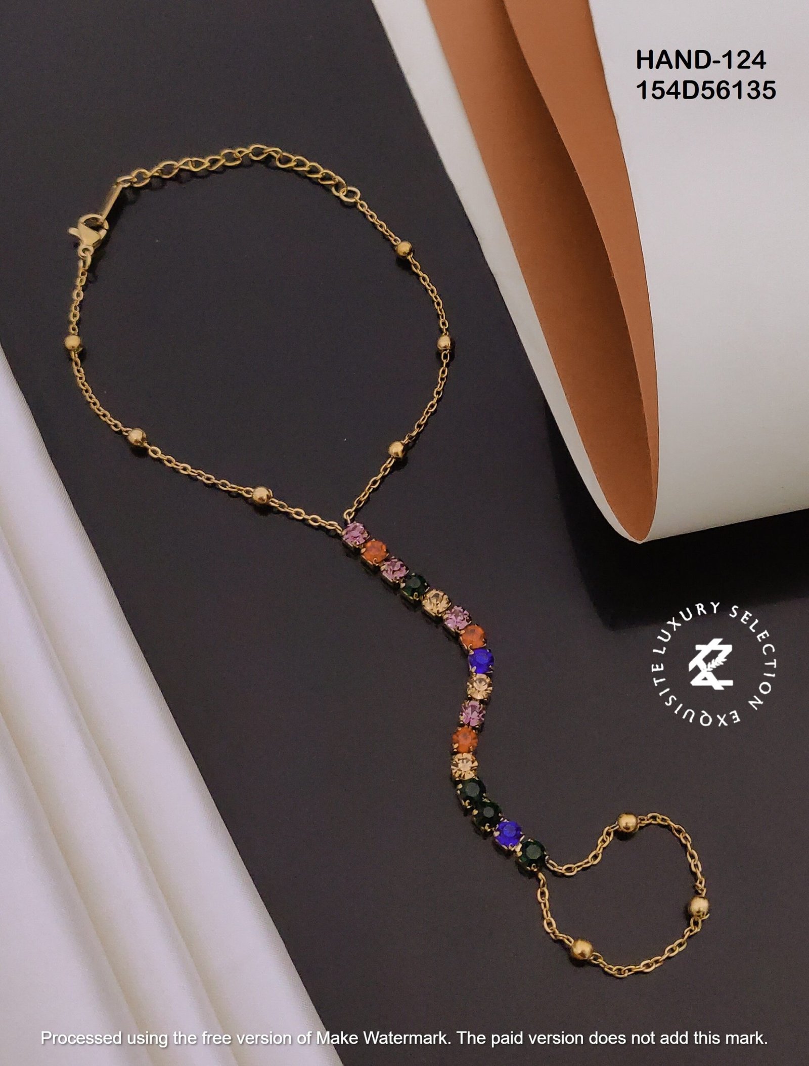 HAND-124 Anti-Tarnish Stainless Steel Hand Chain Hand Chain