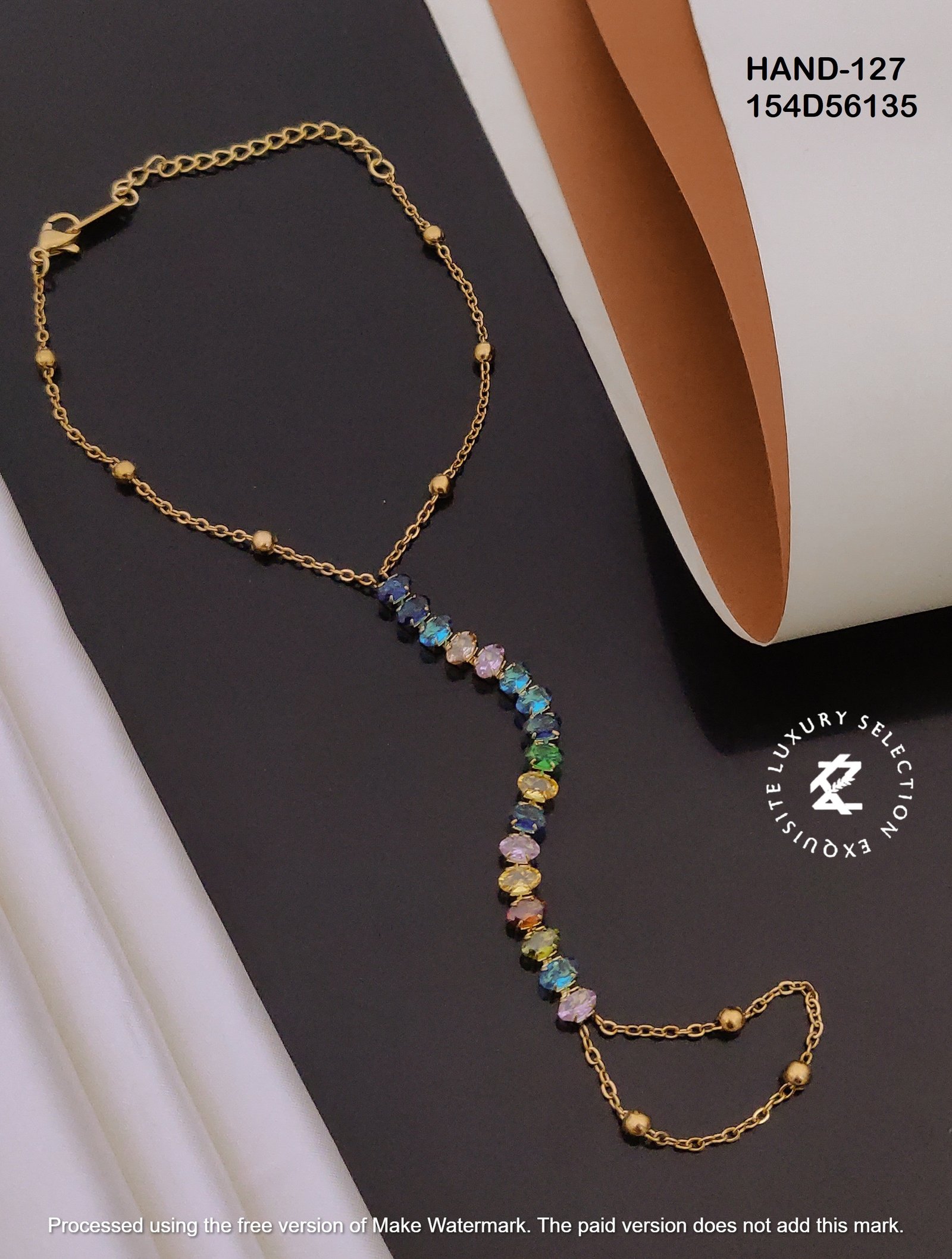 HAND-127 Anti-Tarnish Stainless Steel Hand Chain Hand Chain