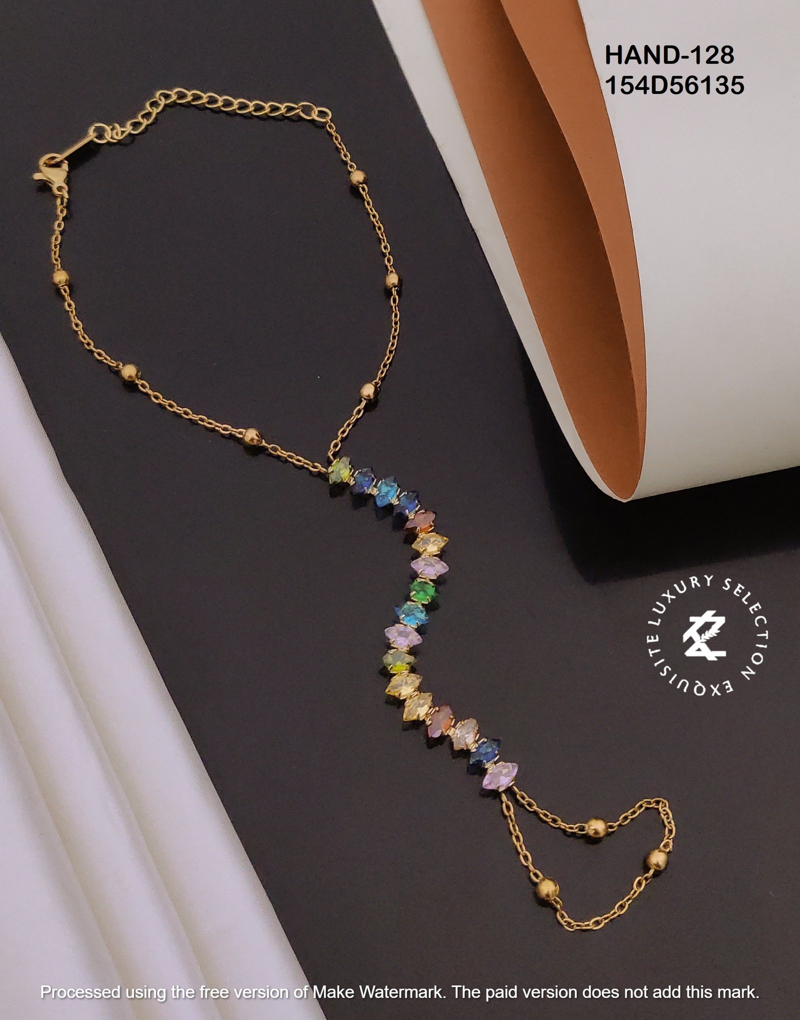 HAND-128 Anti-Tarnish Stainless Steel Hand Chain Hand Chain