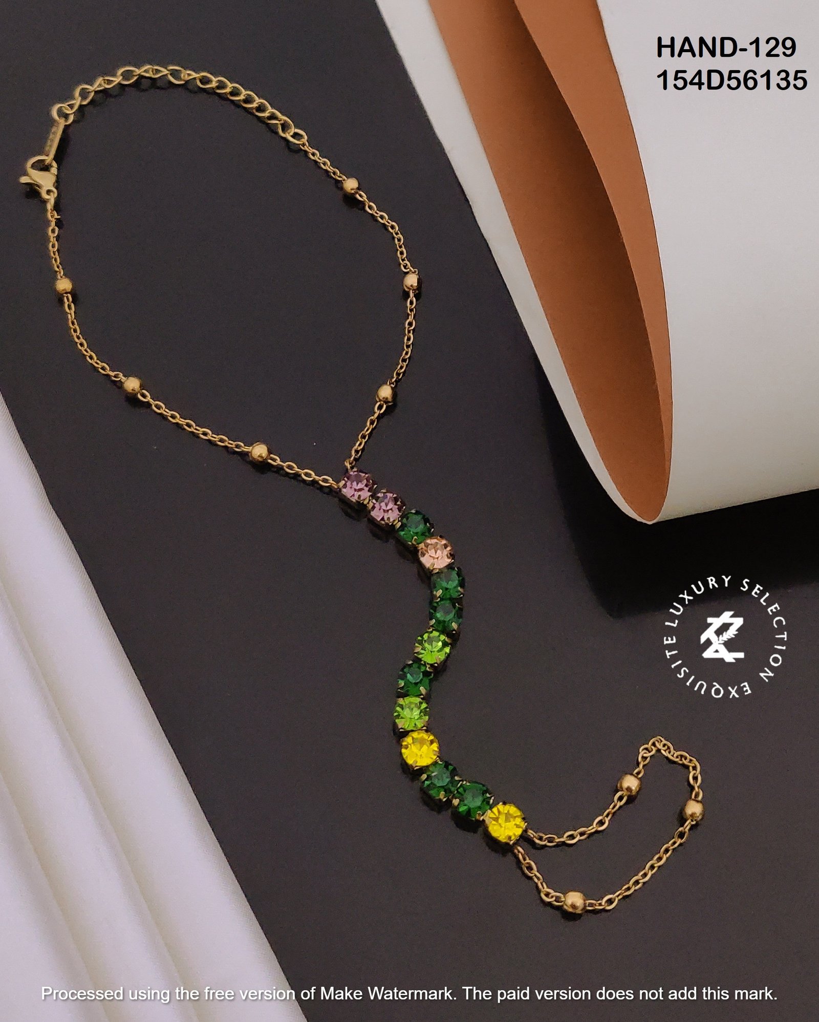 HAND-129 Anti-Tarnish Stainless Steel Hand Chain Hand Chain