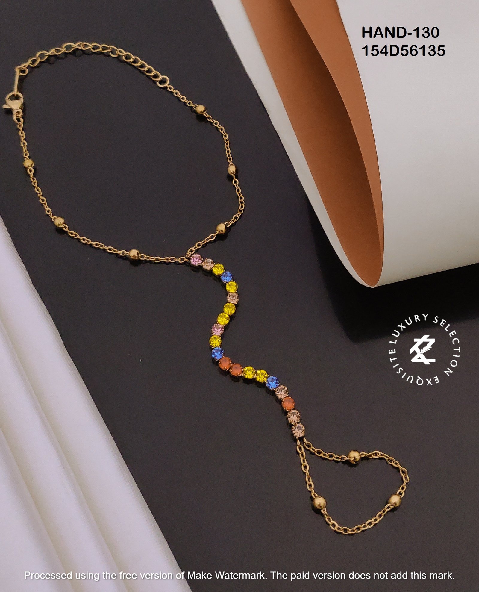 HAND-130 Anti-Tarnish Stainless Steel Hand Chain Hand Chain