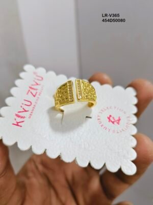 LR-V365 Anti-Tarnish Stainless Steel Rings