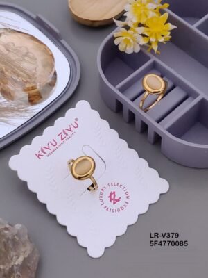 LR-V379 Anti-Tarnish Stainless Steel Rings