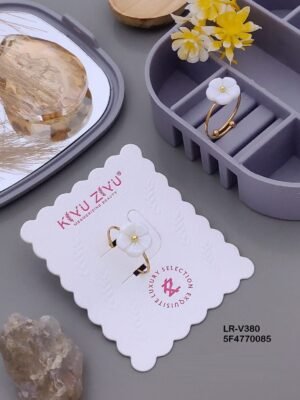 LR-V380 Anti-Tarnish Stainless Steel Rings