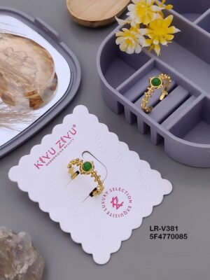 LR-V381 Anti-Tarnish Stainless Steel Rings