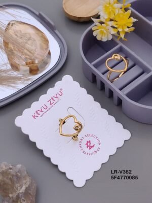 LR-V382 Anti-Tarnish Stainless Steel Rings