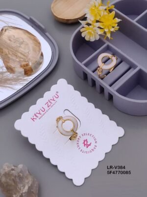 LR-V384 Anti-Tarnish Stainless Steel Rings