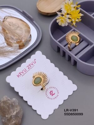 LR-V391 Anti-Tarnish Stainless Steel Rings