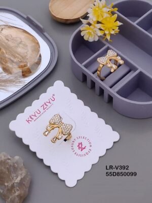 LR-V392 Anti-Tarnish Stainless Steel Rings