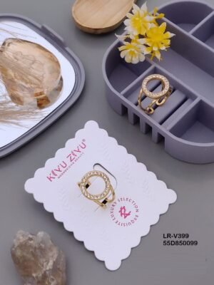 LR-V399 Anti-Tarnish Stainless Steel Rings