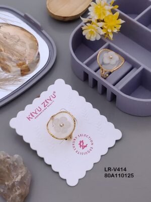 LR-V414 Anti-Tarnish Stainless Steel Rings