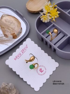 LR-V418 Anti-Tarnish Stainless Steel Rings