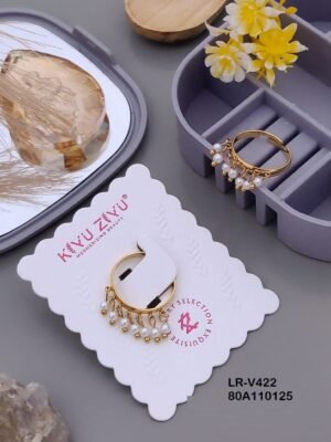 LR-V422 Anti-Tarnish Stainless Steel Rings