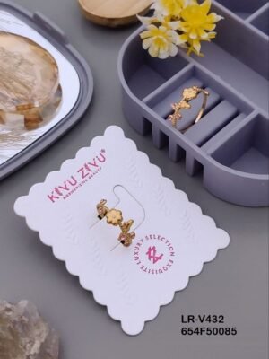 LR-V432 Anti-Tarnish Stainless Steel Free Size Rings