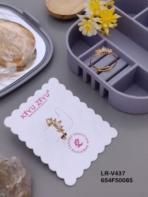 LR-V437 Anti-Tarnish Stainless Steel Free Size Rings