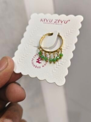 LR-V446 Anti-Tarnish Stainless Steel Free Size Rings