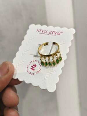 LR-V447 Anti-Tarnish Stainless Steel Free Size Rings