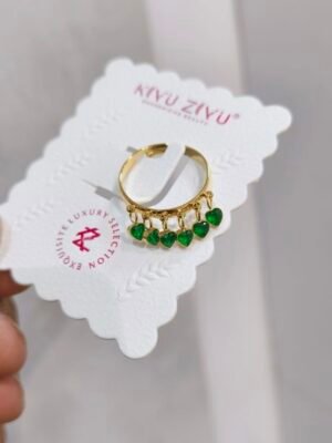 LR-V450 Anti-Tarnish Stainless Steel Free Size Rings