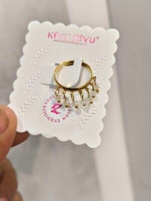 LR-V451 Anti-Tarnish Stainless Steel Free Size Rings