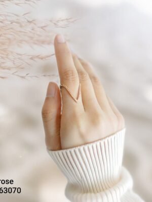 LR-VR Anti-Tarnish Stainless Steel Rings