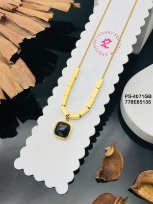 PS-4071GB Anti-Tarnish Stainless Steel Necklace