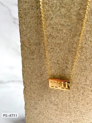 PS-4711 Anti-Tarnish Stainless Steel Necklace