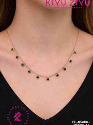 PS-4840RG Anti-Tarnish Stainless Steel Necklace