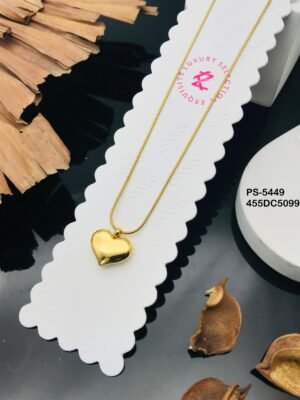 PS-5449 Anti-Tarnish Stainless Steel Necklace