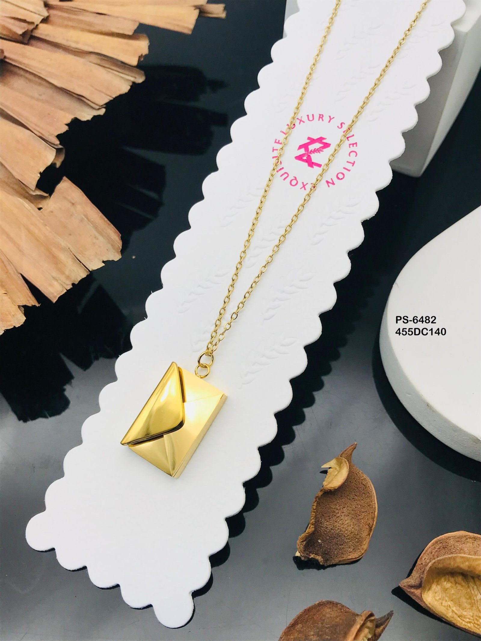 PS-6462 Anti-Tarnish Stainless Steel Necklace