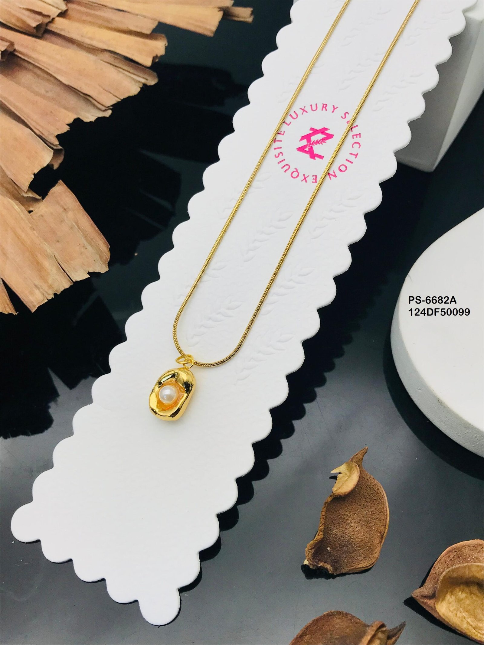 PS-6682A Anti-Tarnish Stainless Steel Necklace