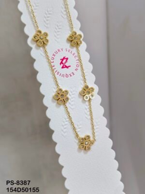 PS-8387 Anti-Tarnish Stainless Steel Necklace
