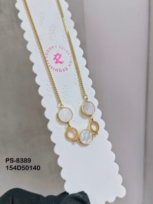 PS-8389 Anti-Tarnish Stainless Steel Necklace
