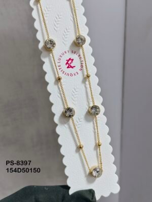 PS-8397 Anti-Tarnish Stainless Steel Necklace