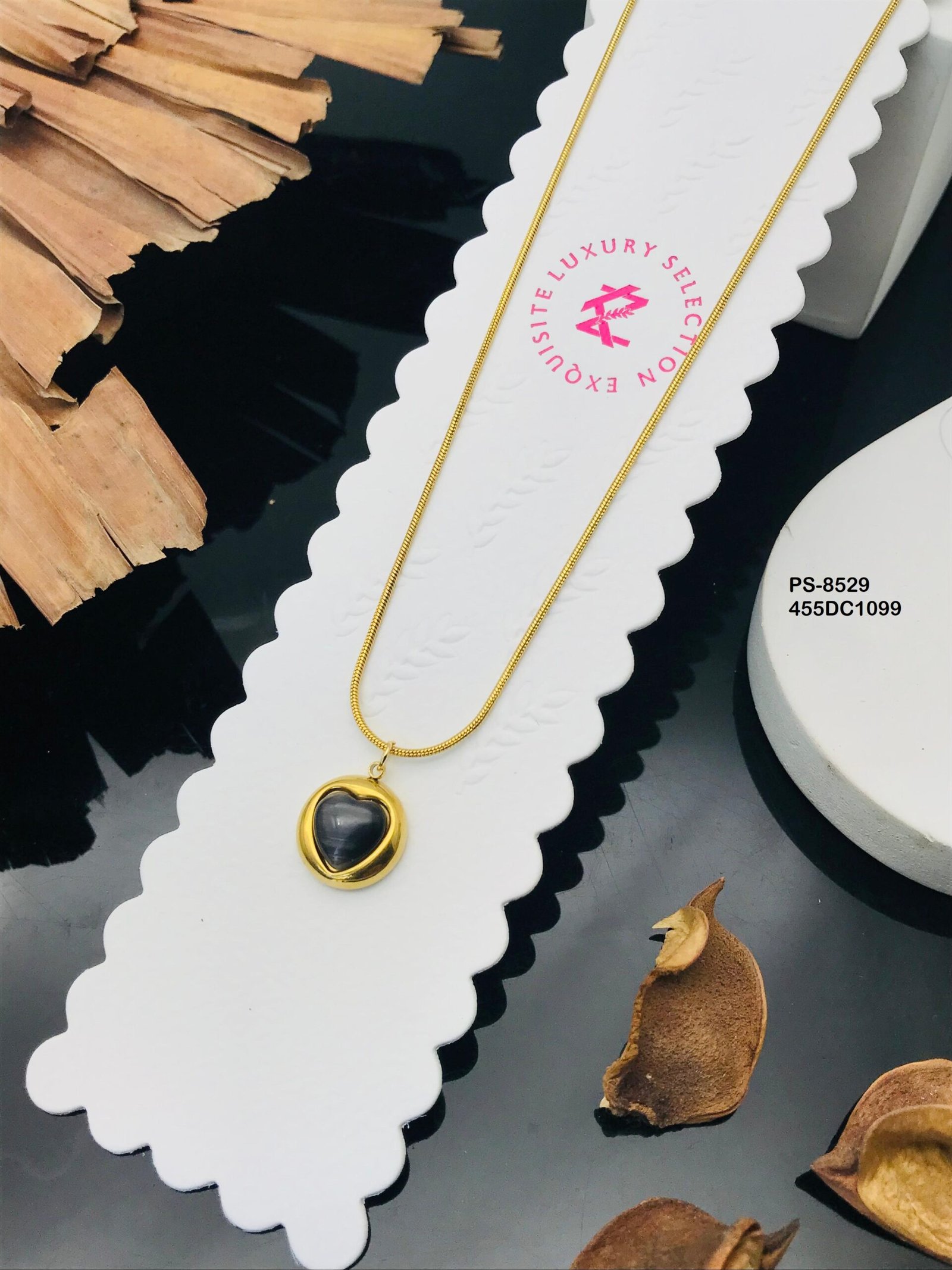 PS-8529 Anti-Tarnish Stainless Steel Necklace