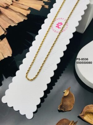 PS-8536 Anti-Tarnish Stainless Steel Necklace