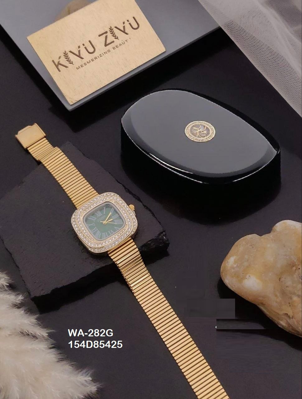 WA-282G Anti-Tarnish Stainless Steel Watches