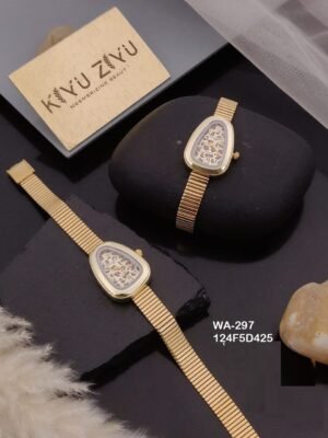 WA-297 Anti-Tarnish Stainless Steel Watches