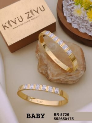 BB-8726 Anti-Tarnish Stainless Steel Bracelet Baby Size